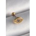 316L Çelik Gold Renk Zirkon Taşlı Göz Tragus Piercing - TJ-PR1252