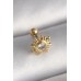 316L Çelik Gold Renk Zirkon Taşlı Güneş Tragus Piercing - TJ-PR1278