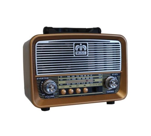 toptan-xml-dropshipping-Bluetooth Fm-Usb-Tf-Aux Şarjlı Nostaljik Radyo Rt-875