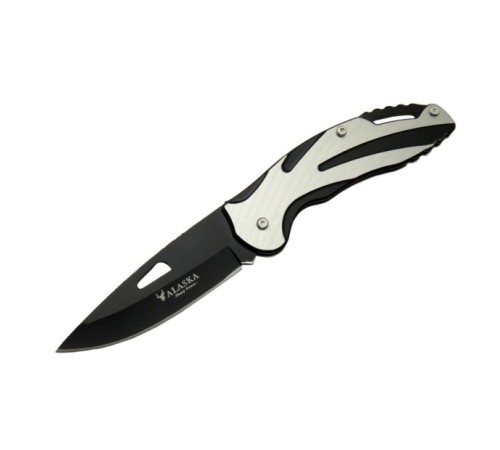 Alaska SDR-103BK Metal Çakı Black 17 cm Manuel, Kemerlikli