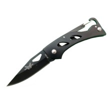 Benchmade A1103B Siyah Kamp Çakı 15 cm - Kancalı Metal Saplı