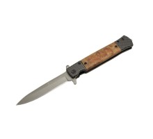 Browning HC02 Damalı Çakı 22 cm Manuel, Kemerlikli