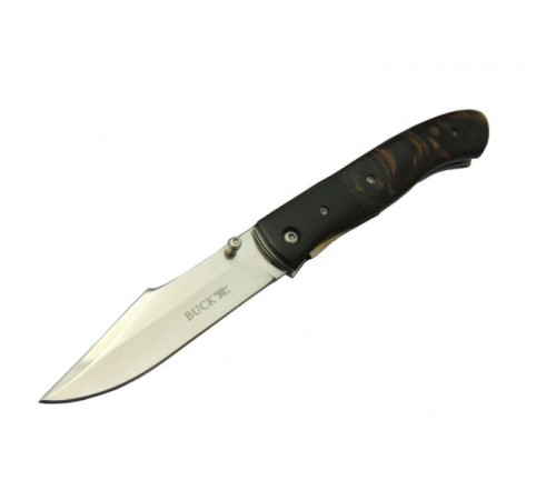 Buck BK-002 Çakı Kahve 23 cm Manuel, Kemerlikli