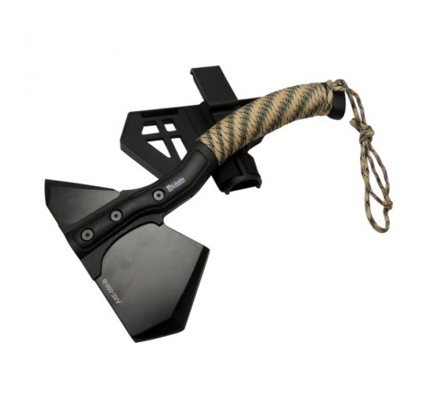 AXE 050B Siyah Kamp / Outdoor Balta 29cm - İpli Sap, Kılıflı