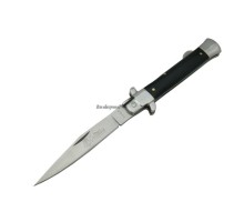 İtalyan A 032 B Stiletto Çakı 19,5 cm - Siyah Saplı