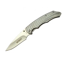 Crkt 7040 WY Kamp Çakı 22 cm - Metal Saplı, Kemerlikli, Kılıflı, Kutulu