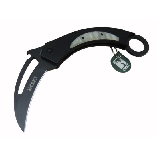 CRKT Blacsrambit Siyah X 0641 BK Outdoor Çakı 22 cm - Açacaklı, Kılıflı, Kutulu