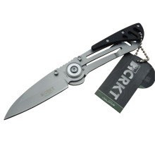 CRKT CR 0087 BK Kamp Çakı 18 cm - Metal Saplı, Otomatik, Kılıflı