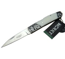 CRKT CR 0144 WY Kamp Çakı 20 cm - Sedef Saplı, Kılıflı, Kutulu