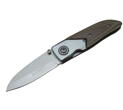 CRKT CR 0145 Kamp Çakı 18 cm - Ahşap Saplı, Kılıflı, Kutulu