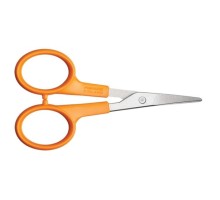 Fiskars 9808 M204 Kavisli Nakış Aplike Makası No: 4 inç / 10 cm - Paslanmaz Çelik