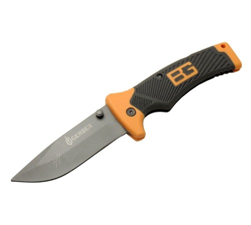 Gerber Bear Grylls 113 Turuncu Kamp Çakı 21cm - Manuel, Kemerlikli