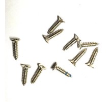 Klips, Menteşe, Ayak, Ağaç, Sunta Vidası 2,2x9,5mm - Nikel 100 Adet