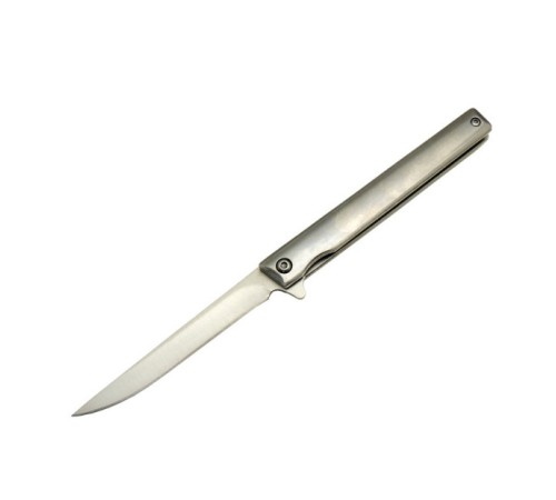 MM3 Metal 19,5 cm Kamp / Outdoor Çakı  - Yarı Otomatik, Kemerlikli