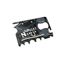 Ninja Wallet Survival Acil Durum Kiti / Kartı - 18 in 1