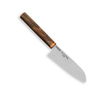 12105 Titan East Santoku Şef Bıçağı 16 cm - Ceviz Sap