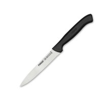 38049 Ecco Tırtıklı Sebze, Et, Biftek Steak Bıçağı 12 cm - Siyah