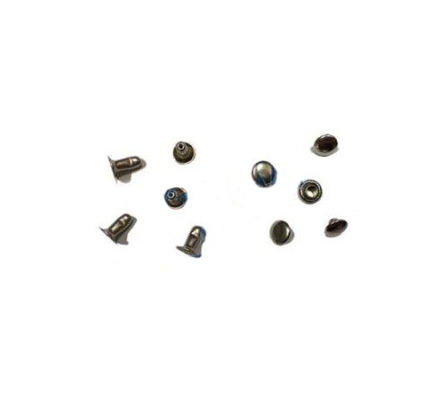 Rivet Perçin - 6mm, Nikel, 1000 Adet