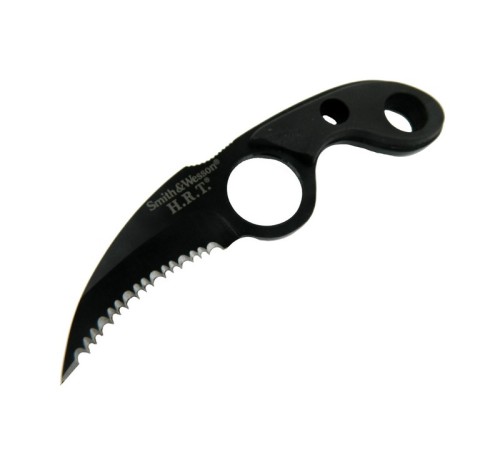 W HRT2 Tırtıklı Karambit 17 cm - Özel Kılıflı