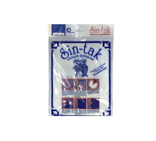 Sin-Tak Pratik Sineklik Çift Kanat Pencere İçin - 1,3m x 1,5m