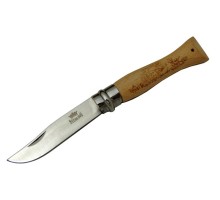 Sterling T0195 Bahçe Çakı 16 cm - Ahşap Sap, Bilezikli, Kılıflı