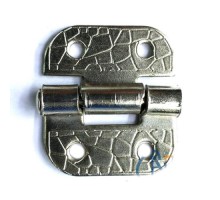 Stoplu Menteşe - 30x33mm, Nikel, 100 Adet