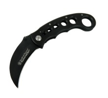 SW SW205 Siyah Karambit Kamp Çakı 19cm- Manuel, Kemerlikli