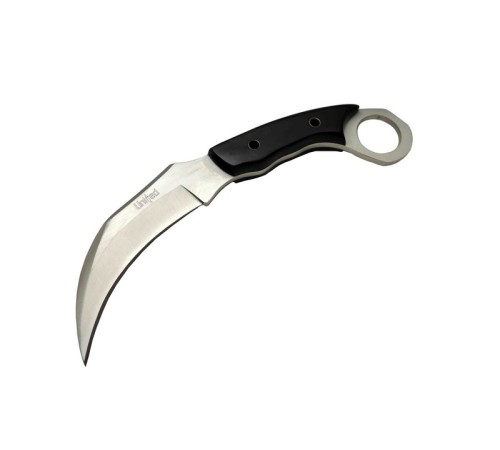 United Claw Cutter Karambit UK 1 Siyah Outdoor Bıçak 17cm - Kılıflı, Plastik Sap