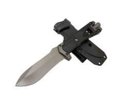 Zero Error Tactical 7 40 Siyah Outdoor Bıçak 27cm - Siyah Sap, Magnezyum Çubuklu, Kılıflı