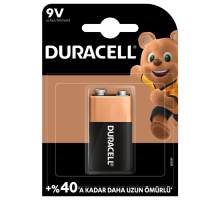 9 Volt Pil 1'li