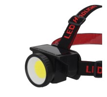 COB Led USB Solar Şarjlı Kafa Lambası PT-5220