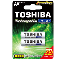 TOSHIBA 2600 MAH ŞARJLI KALEM PİL 2Lİ