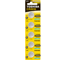 Toshiba CR 2016 Lithium Pil 5'li