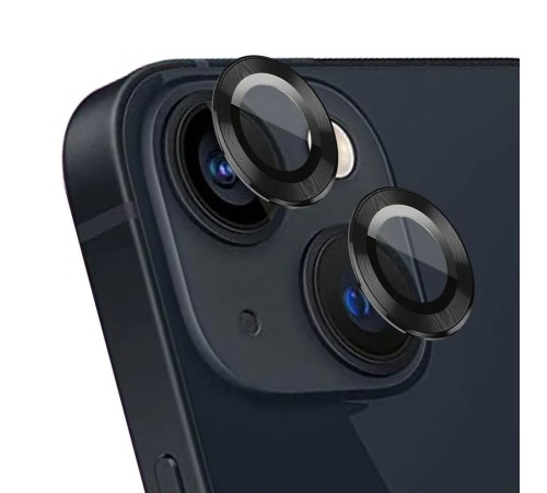 Apple Iphone 14 Uyumlu Kamera Koruyucu Lens SİYAH