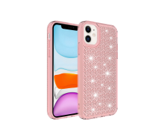 İPHONE 11 SNOW SİLİKON KAPAK PEMBE