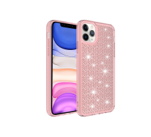 İPHONE 12 PRO SNOW SİLİKON KAPAK PEMBE