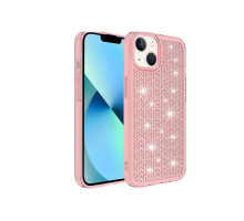 İPHONE 13 SNOW SİLİKON KAPAK PEMBE