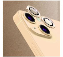 Iphone 14 Birebir Uyumlu Kamera Lens Koruyucu Cam GOLD