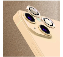 Iphone 15 Birebir Uyumlu Kamera Lens Koruyucu Cam SARI