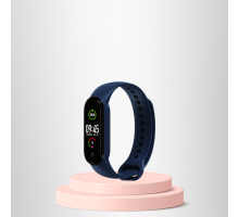 Mi Band 3-4 Uyumlu Silikon Kordon M3-M4 Uyumlu LACİVERT