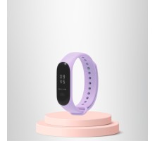 Mi Band 5-6 Uyumlu Silikon Kordon M5-M6 Uyumlu LİLA