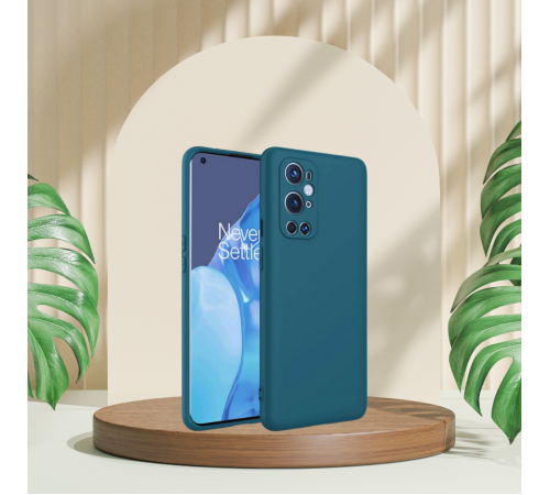 ONE PLUS 9 PRO RUBBER SİLİKON KILIF DARK GREEN