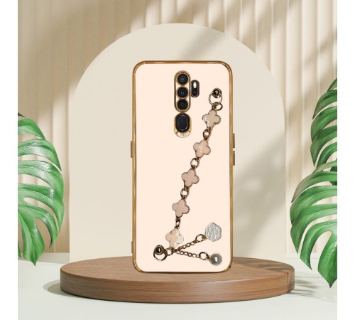 OPPO A9 2020 ELÇEK ŞANZELİZE KILIF ROSE GOLD