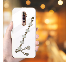 OPPO RENO 2Z ELÇEK ŞANZELİZE KILIF BEYAZ