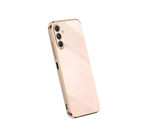 SAMSUNG M34 5G  ŞANZELİZE KILIF ROSE GOLD