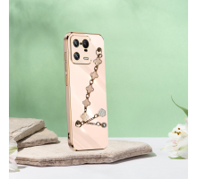 XİAOMİ Mİ 13 PRO ELÇEK ŞANZELİZE KILIF ROSE GOLD