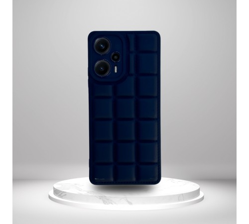 Xiaomi Poco F5 5G Uyumlu  Silikon Madlen Case SİYAH