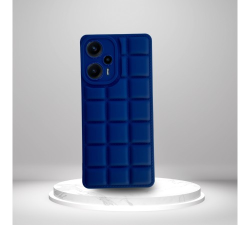 Xiaomi Poco F5 5G Uyumlu  Silikon Madlen Case LACİVERT