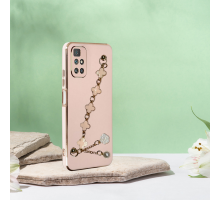 XİAOMİ REDMİ 10 ELÇEK ŞANZELİZE KILIF ROSE GOLD