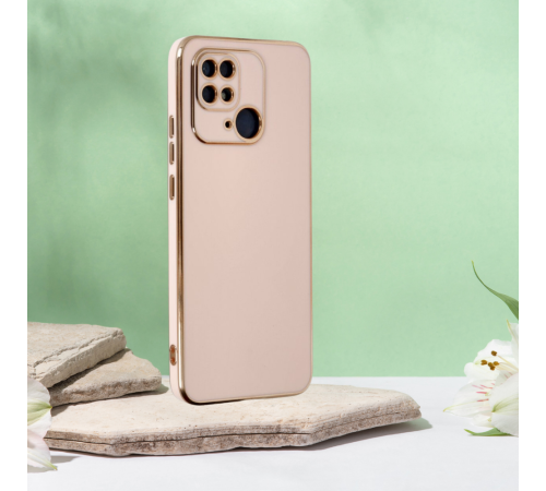 XİAOMİ REDMİ 10C ŞANZELİZE KILIF ROSE GOLD